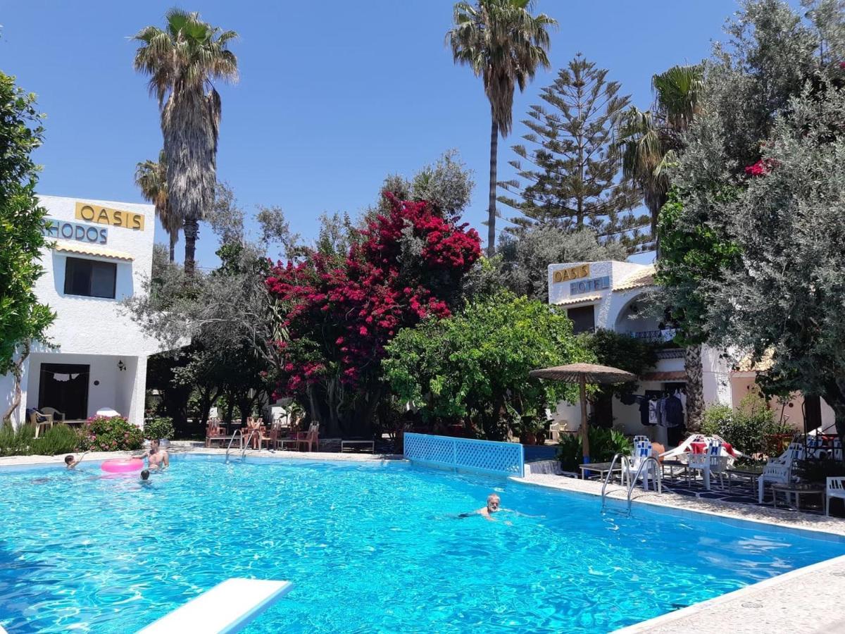 Oasis Hotel Bungalows Rhodes อาฟานโท ภายนอก รูปภาพ
